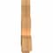 Ekena Millwork Alberta Smooth Timber Gable Bracket, Western Red Cedar, 48"W x 30"H x 5 1/2"D x 5 1/2"F, 15/12 Pitch GBW048X30X0606ALB00SWR - alternate 5
